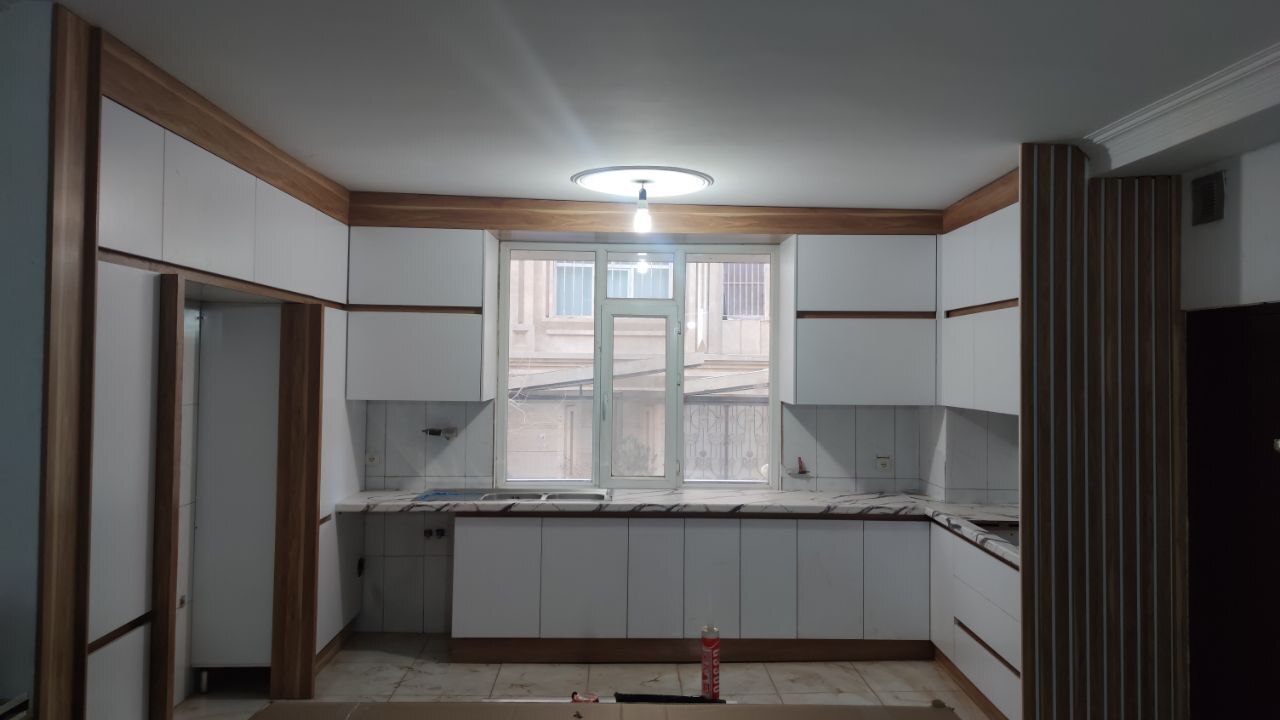 اجرای ترکیب گردویی و سفید ام دی اف