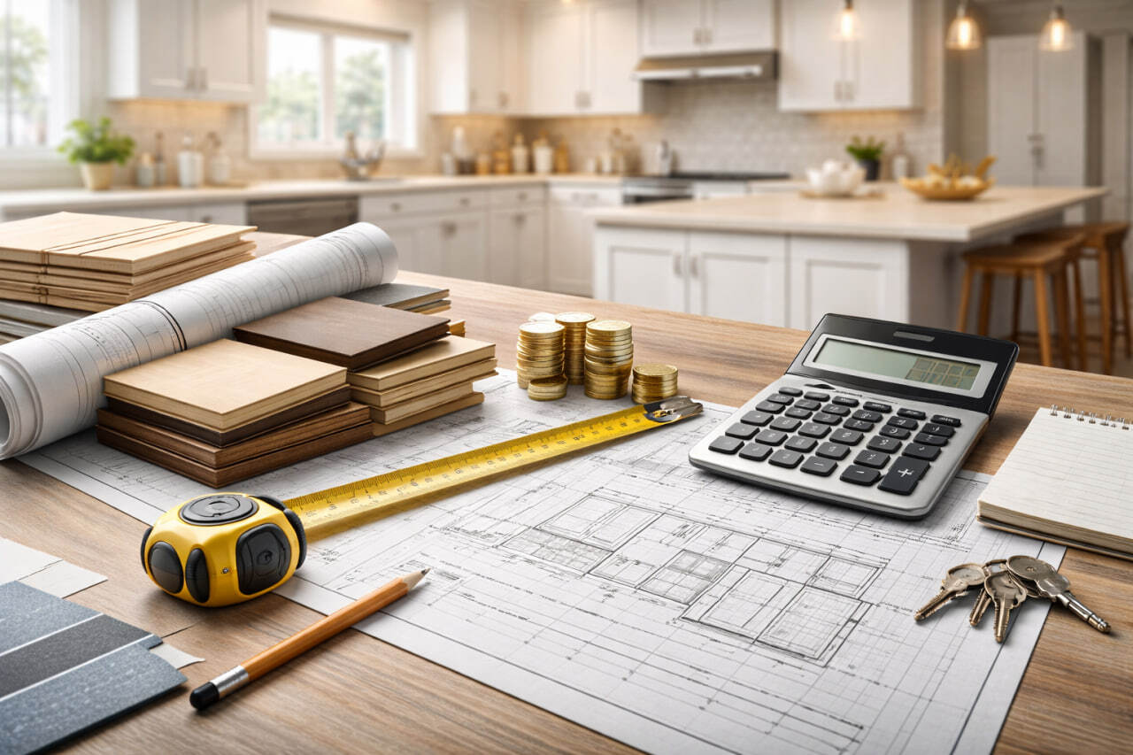 قیمت کابینت چطور محاسبه می‌شود؟ متر طول یا متر مربع؟