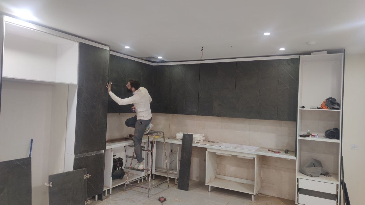 اجرای کار ام دی اف بتونی در کرج